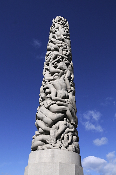 Monoliten, Vigelandsparken, Oslo, Norge