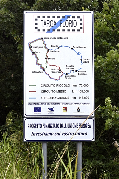 Targa florio, Madoniebergen, Sicilien