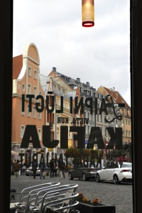 Riga, Gamla staden, gamla stan, old town, kafija
