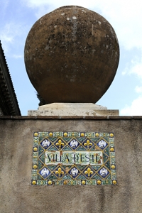 Villa dÉste, Tivoli, Italien