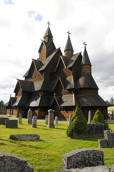 Heddal stavkyrka, Notodden, Telemark, Norge