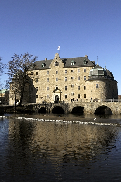 Örebro slott, Närke, Svartån
