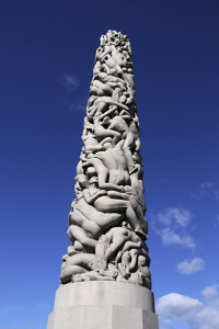 Monoliten, Vigelandsparken, Oslo, Norge