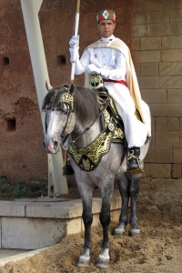 Vid Mohammed V:s mausoleum, Rabat
